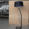 Modern Hotel Decorative Matt Black Adjustable Floor Lamp